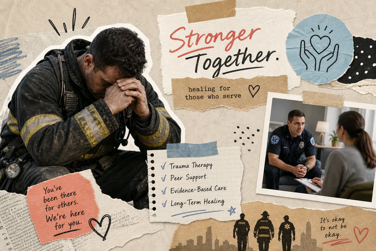 Infographic: Best Trauma Treatment Programs for First Responders