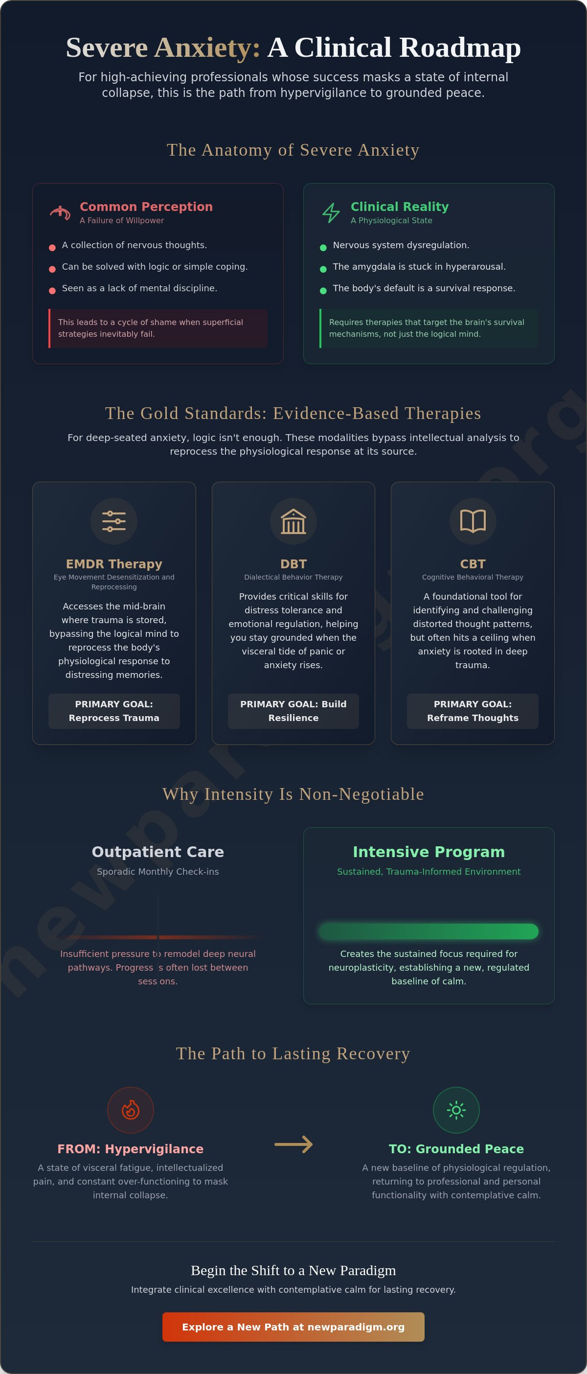 Infographic: Evidence-Based Therapies for Severe Anxiety: A Clinical Guide to Intensive Recovery