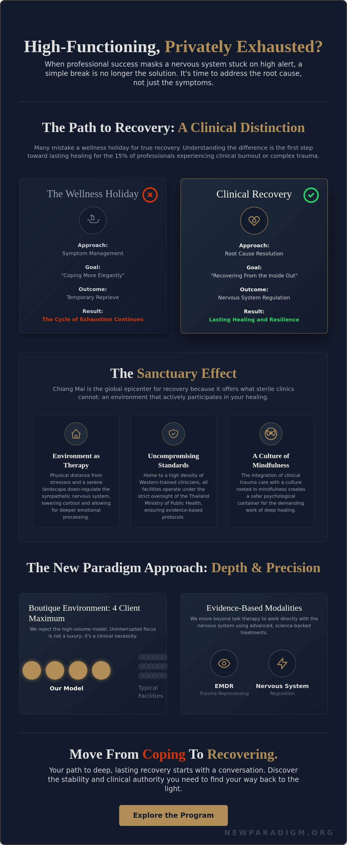 Infographic: Recovery in Chiang Mai: A Clinical Guide to Trauma and Mental Health Healing
