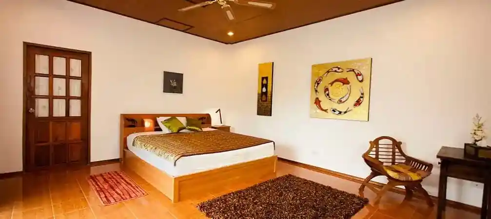 Luxury private accommodation at New Paradigm retreat, Chiang Mai